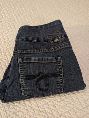 JAG Jeans Women's Size 8 Dark Blue High Rise Slim Leg (451)